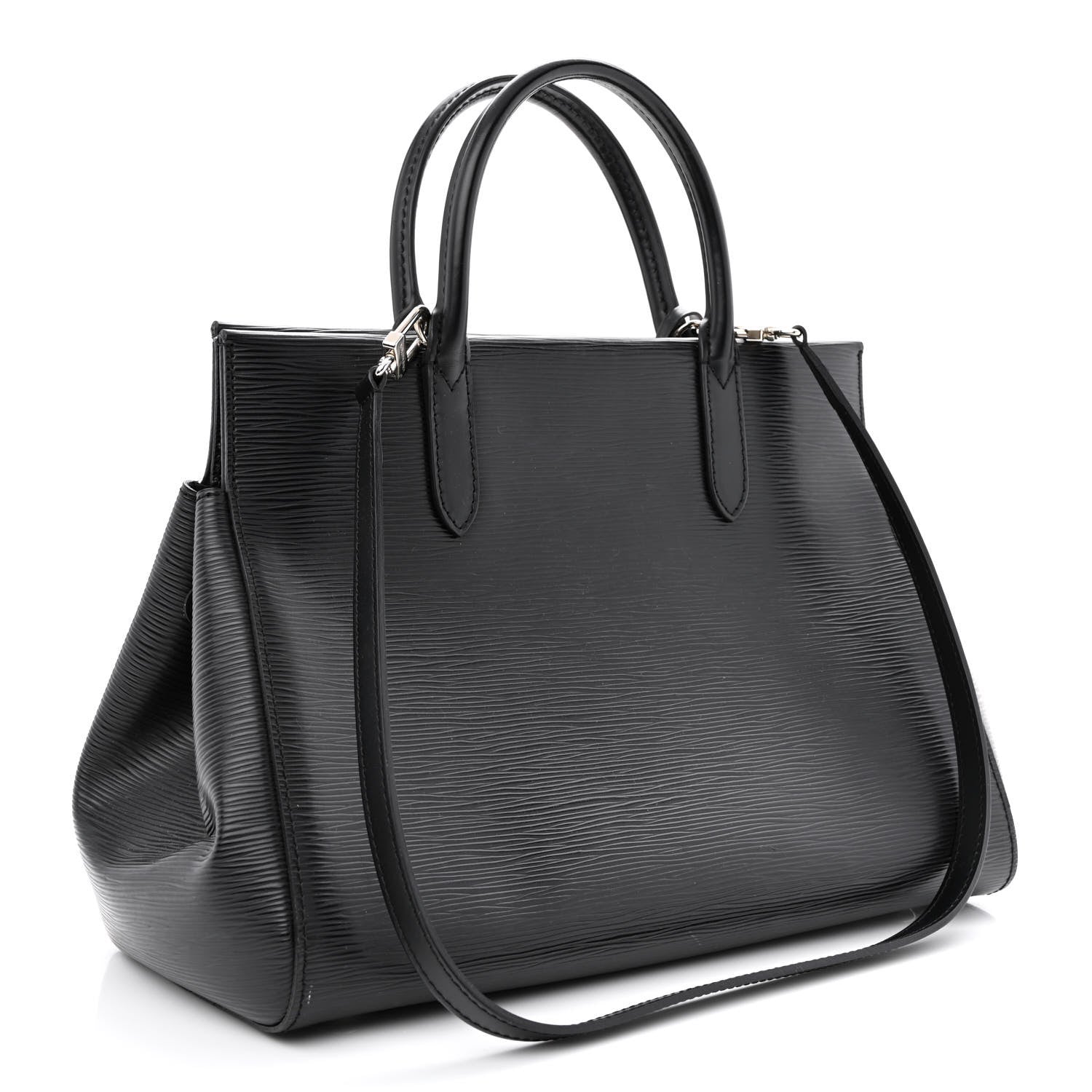 Louis Vuitton Epi Marly MM Black 3 of 10