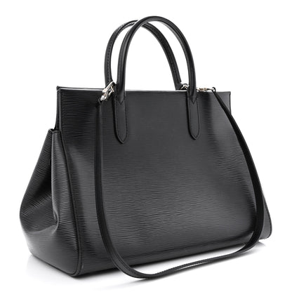 Louis Vuitton Epi Marly MM Black 3 of 10