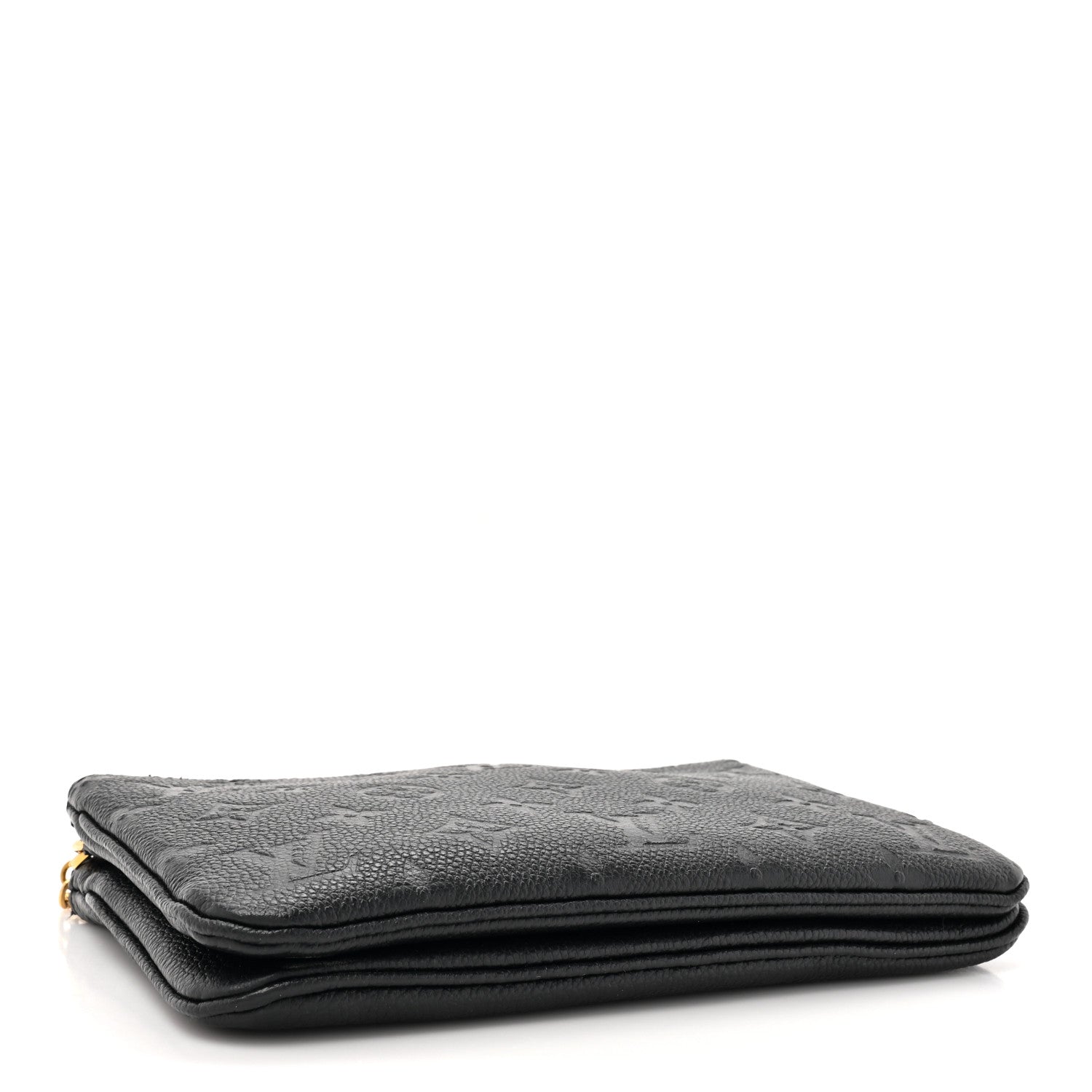 Louis Vuitton Empreinte Double Zip Pochette Black 4 of 10