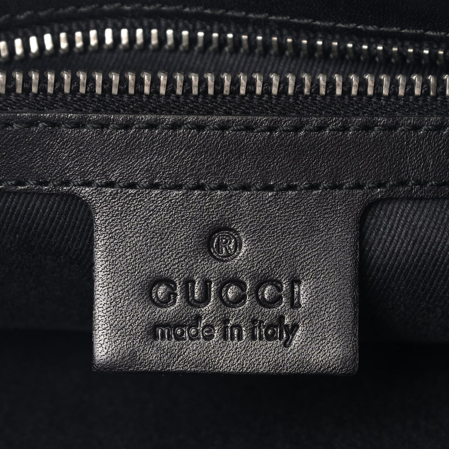 Monogram Large Tote Black