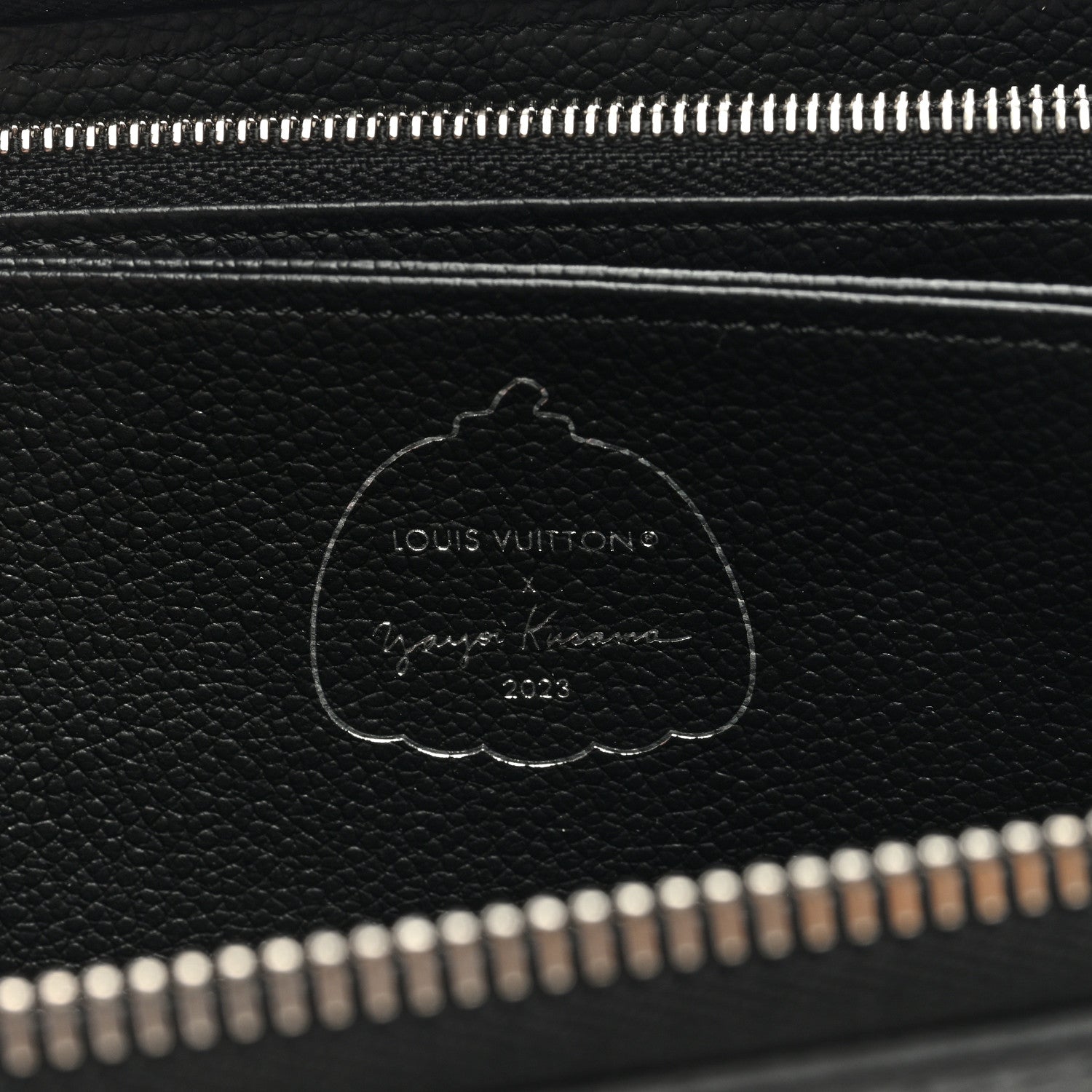 Louis Vuitton LV X YK Empreinte Zippy Wallet Black White 6 of 6