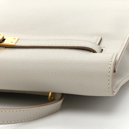 Hermes Evercolor Kelly Danse II Belt Bag Gris Perle 11 of 12