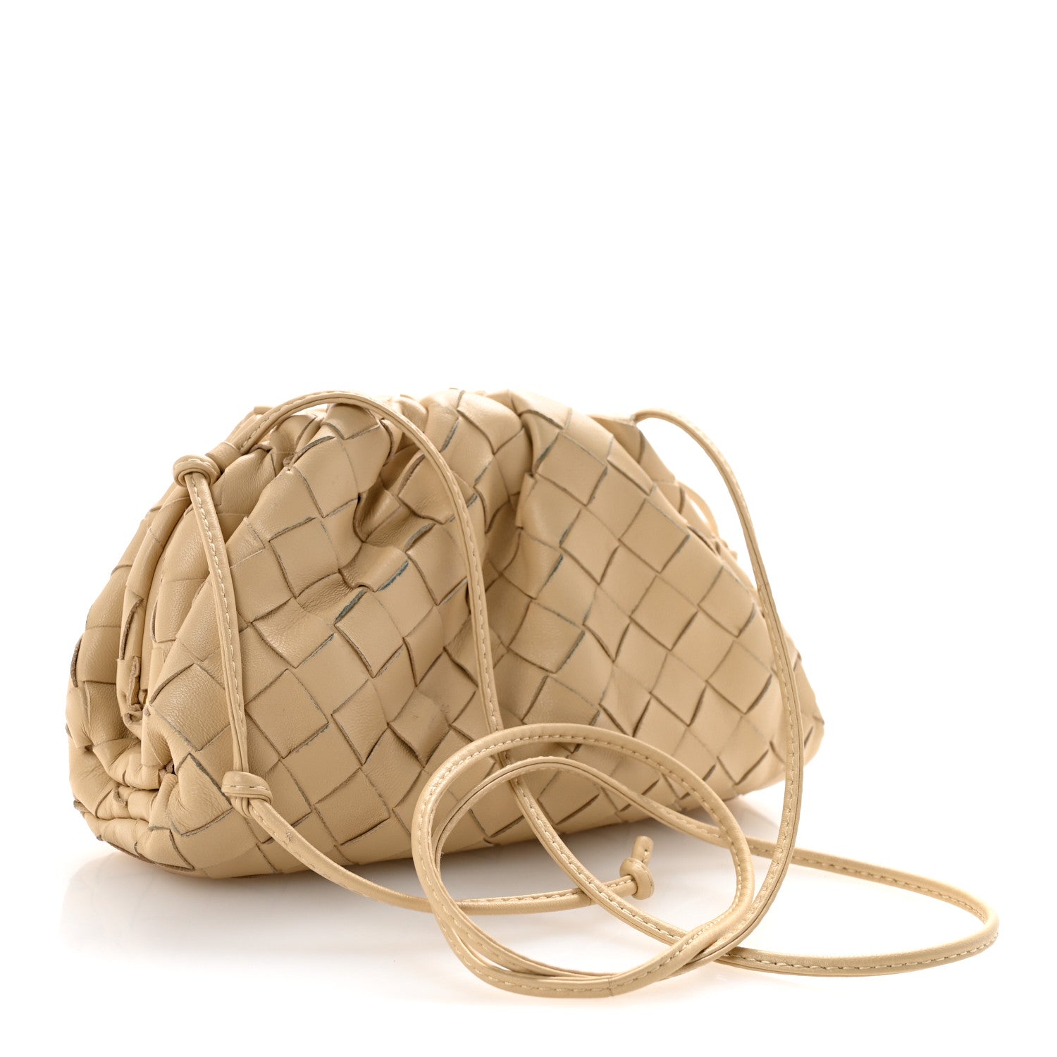Bottega Veneta Nappa Intrecciato The Mini Pouch Porridge 3 of 11