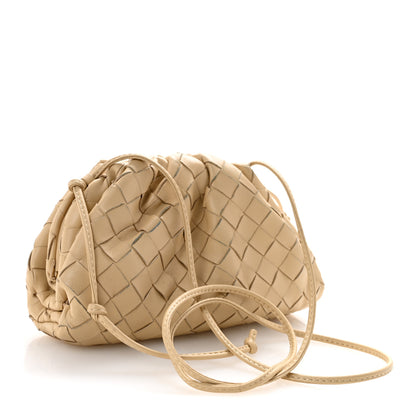 Bottega Veneta Nappa Intrecciato The Mini Pouch Porridge 3 of 11