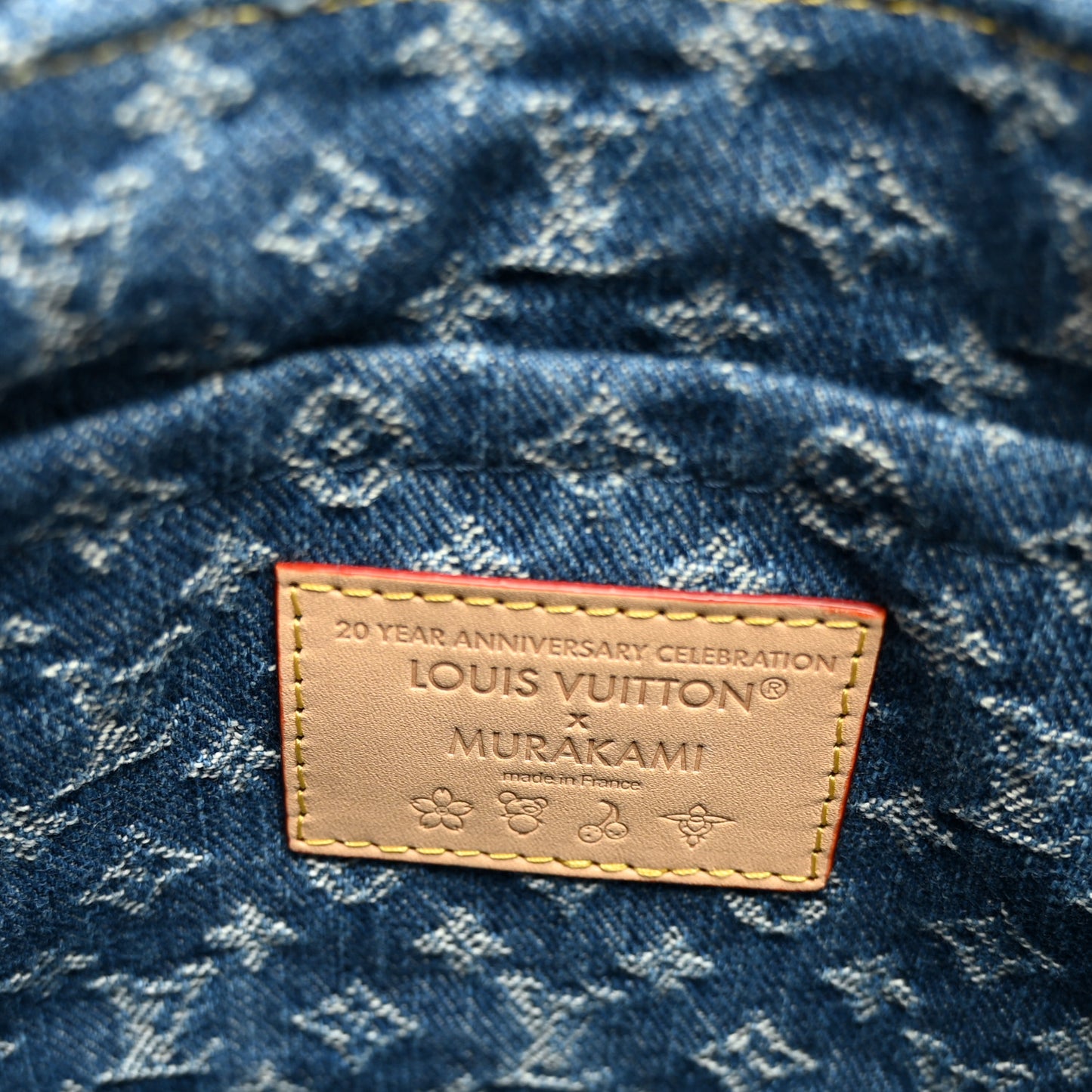 LV X TM Monogram Denim Cerises Sunset