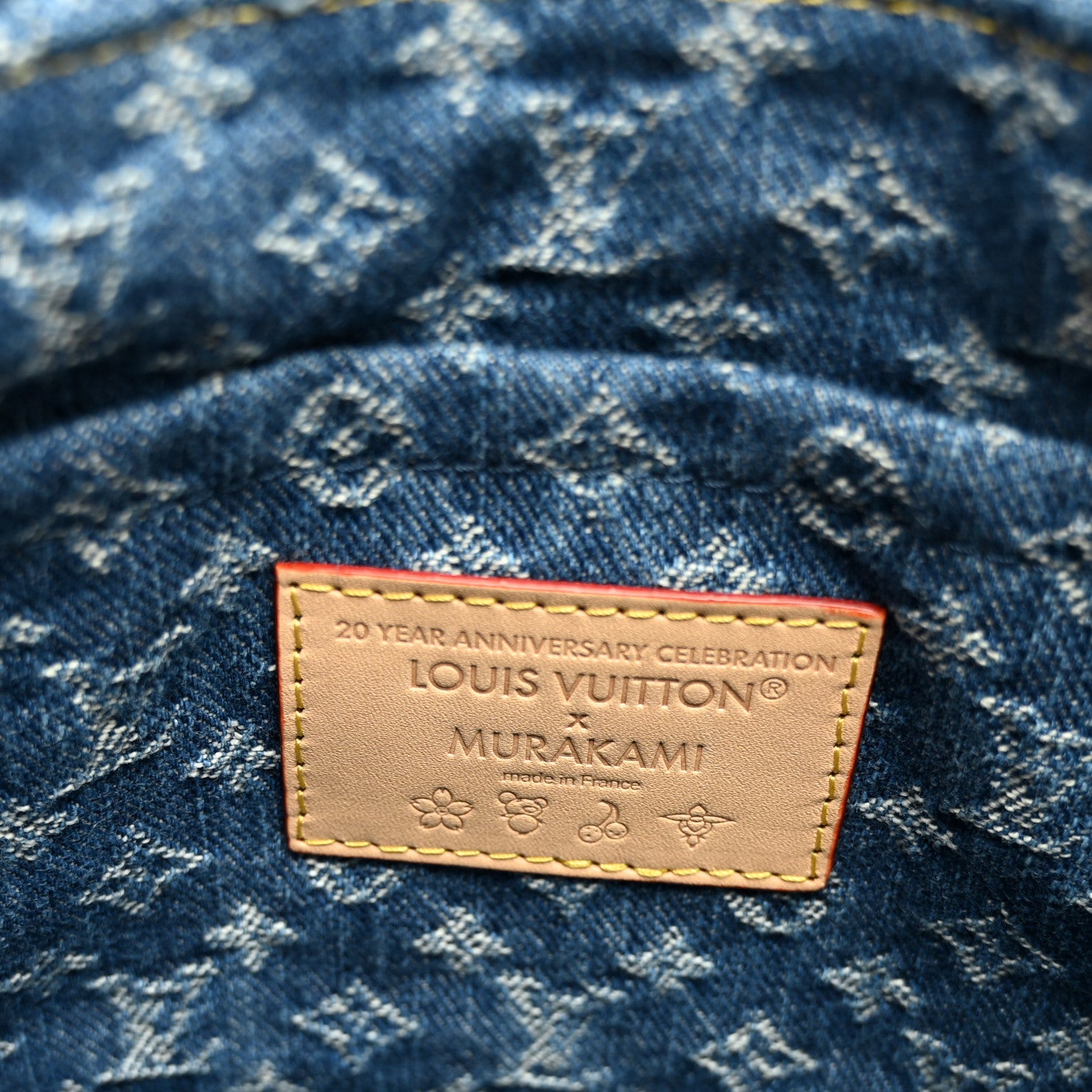 Louis Vuitton LV X TM Monogram Denim Cerises Sunset 6 of 9