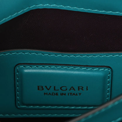 Bulgari Calfskin Serpenti Forever Small Crossbody Bag Green 7 of 11