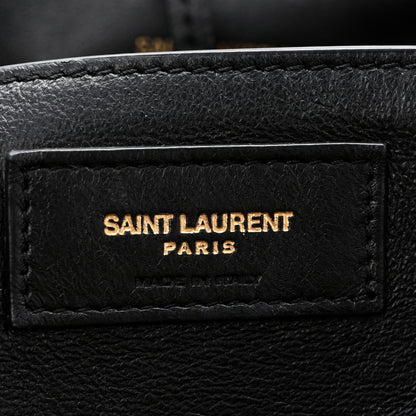 Saint Laurent Lambskin Matelasse Monogram Large Jamie 4.3 Black 6 of 12
