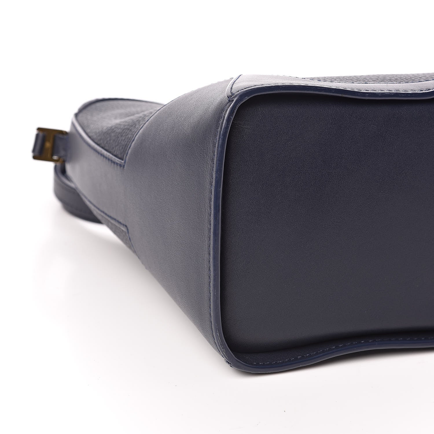 MCM Calfskin Mini Claudia Crossbody Bag True Navy 7 of 9
