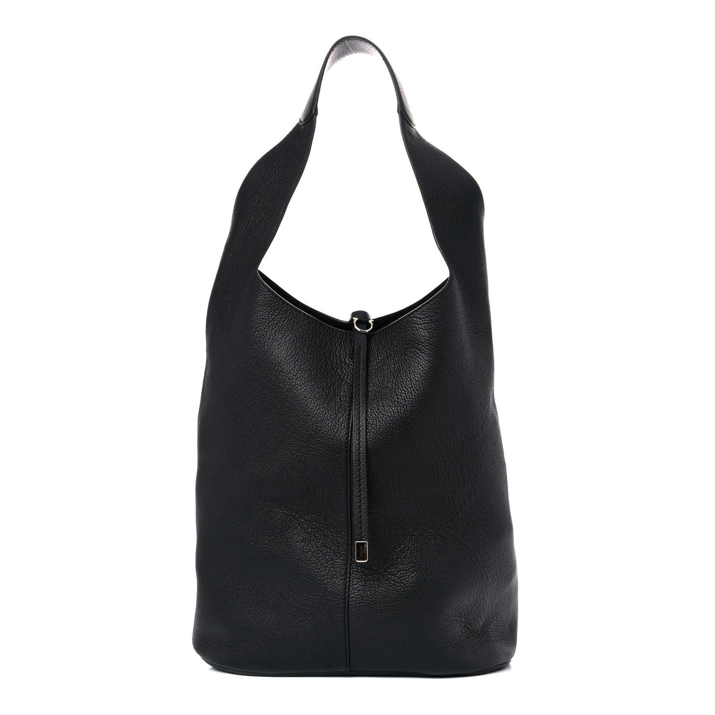 Calfskin Shoulder Bag Black