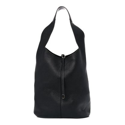 Salvatore Ferragamo Calfskin Shoulder Bag Black 1 of 12