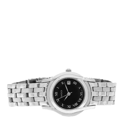Gucci Stainless Steel 27mm 5500L Quartz Watch Black 2 of 4