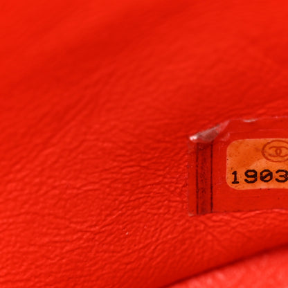 Chanel Patent Calfskin Quilted Mini Rectangular Flap Red 8 of 10