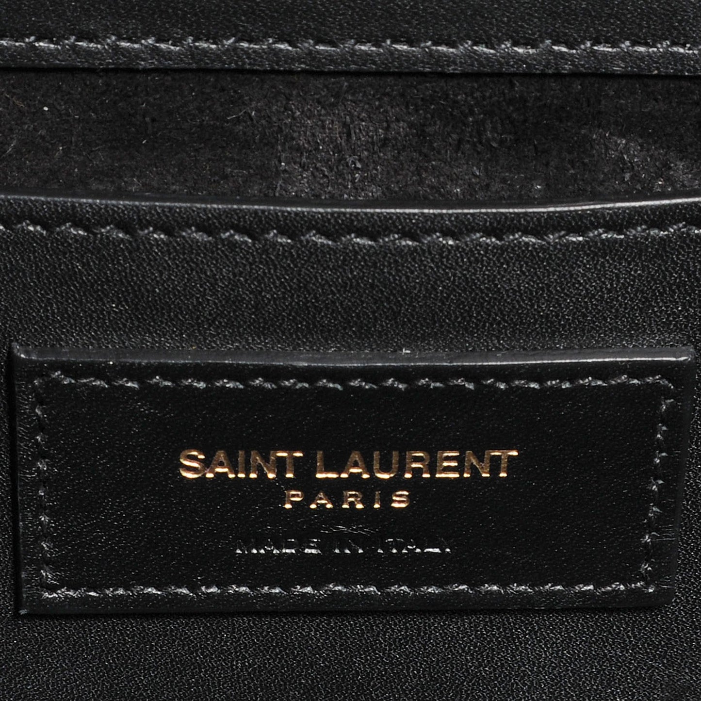 Smooth Calfskin Medium Classic Monogram Kate Tassel Satchel Black