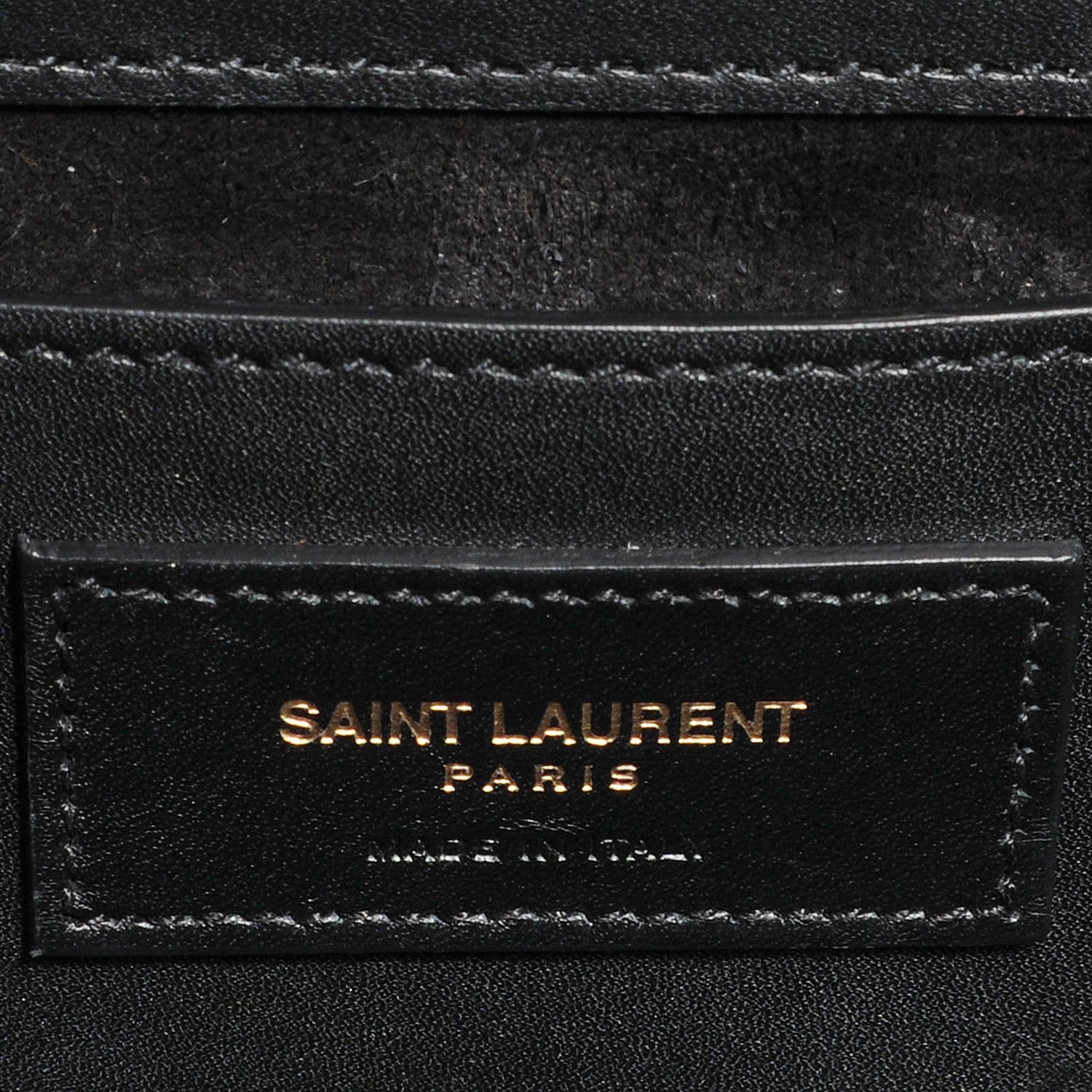 Saint Laurent Smooth Calfskin Medium Classic Monogram Kate Tassel Satchel Black 5 of 7