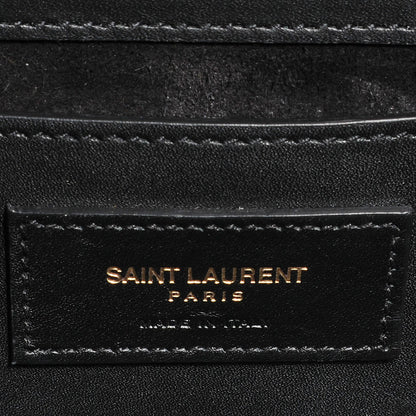 Saint Laurent Smooth Calfskin Medium Classic Monogram Kate Tassel Satchel Black 5 of 7