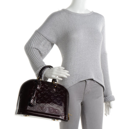 Louis Vuitton Vernis Alma PM Amarante 2 of 7