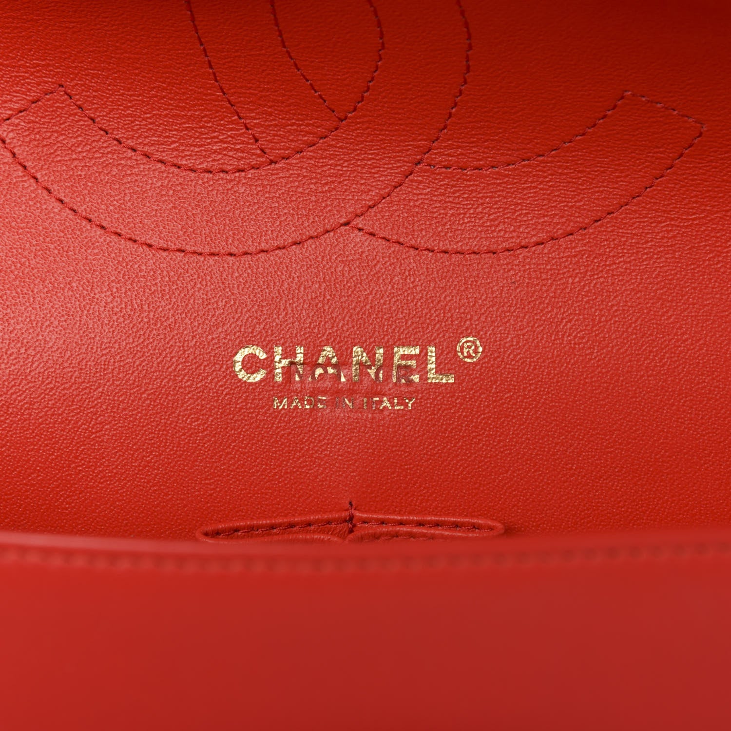 Chanel Lambskin Quilted Jumbo Double Flap Red 6 of 12