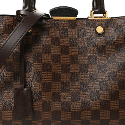 Louis Vuitton Damier Ebene Cuir Taurillon Brittany Black 7 of 9