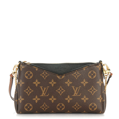 Louis Vuitton Monogram Pallas Clutch Black 1 of 8