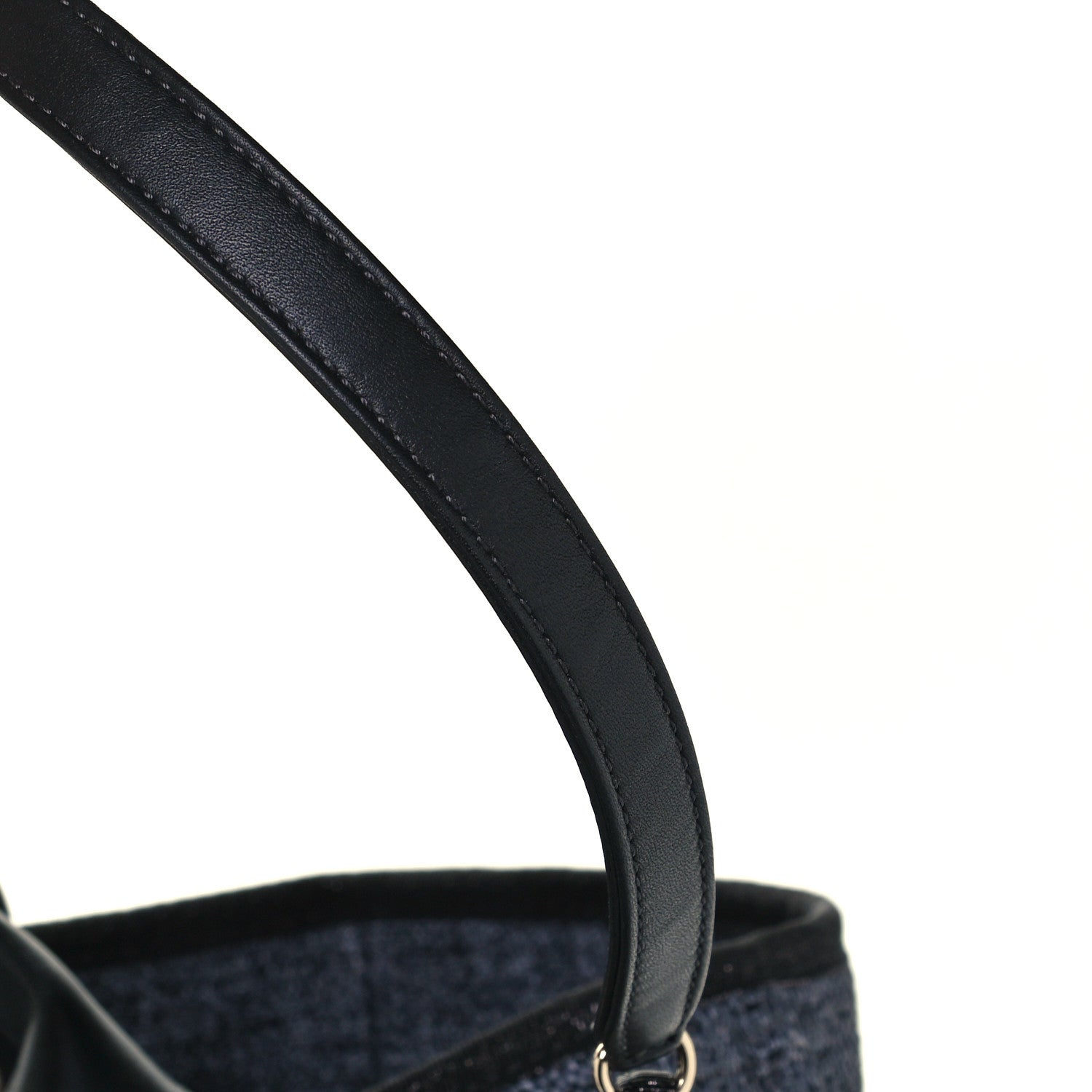 Chanel Lurex Boucle Medium Deauville Tote Black 10 of 10
