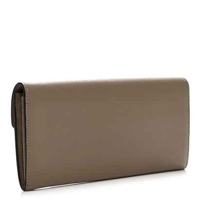 Fendi Vitello Cruise F is Fendi Continental Envelope Wallet Tortora 3 of 9