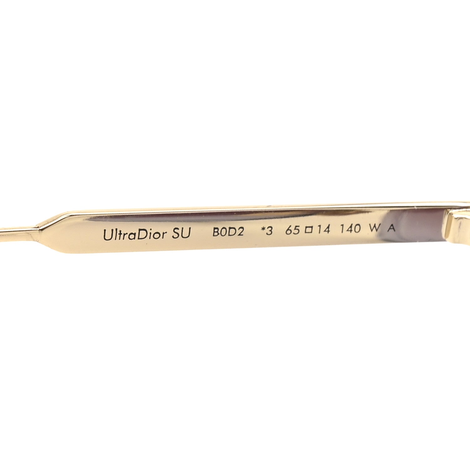Christian Dior UltraDior SU Sunglasses  Red Gold 5 of 8