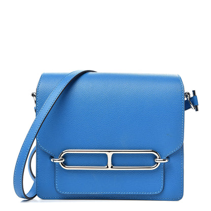Hermes Evercolor Mini Sac Roulis Bleu Zanzibar 1 of 12