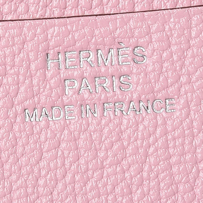 Hermes Chevre Mysore Globe Trotter Agenda PM Cover Rose Sakura 6 of 8