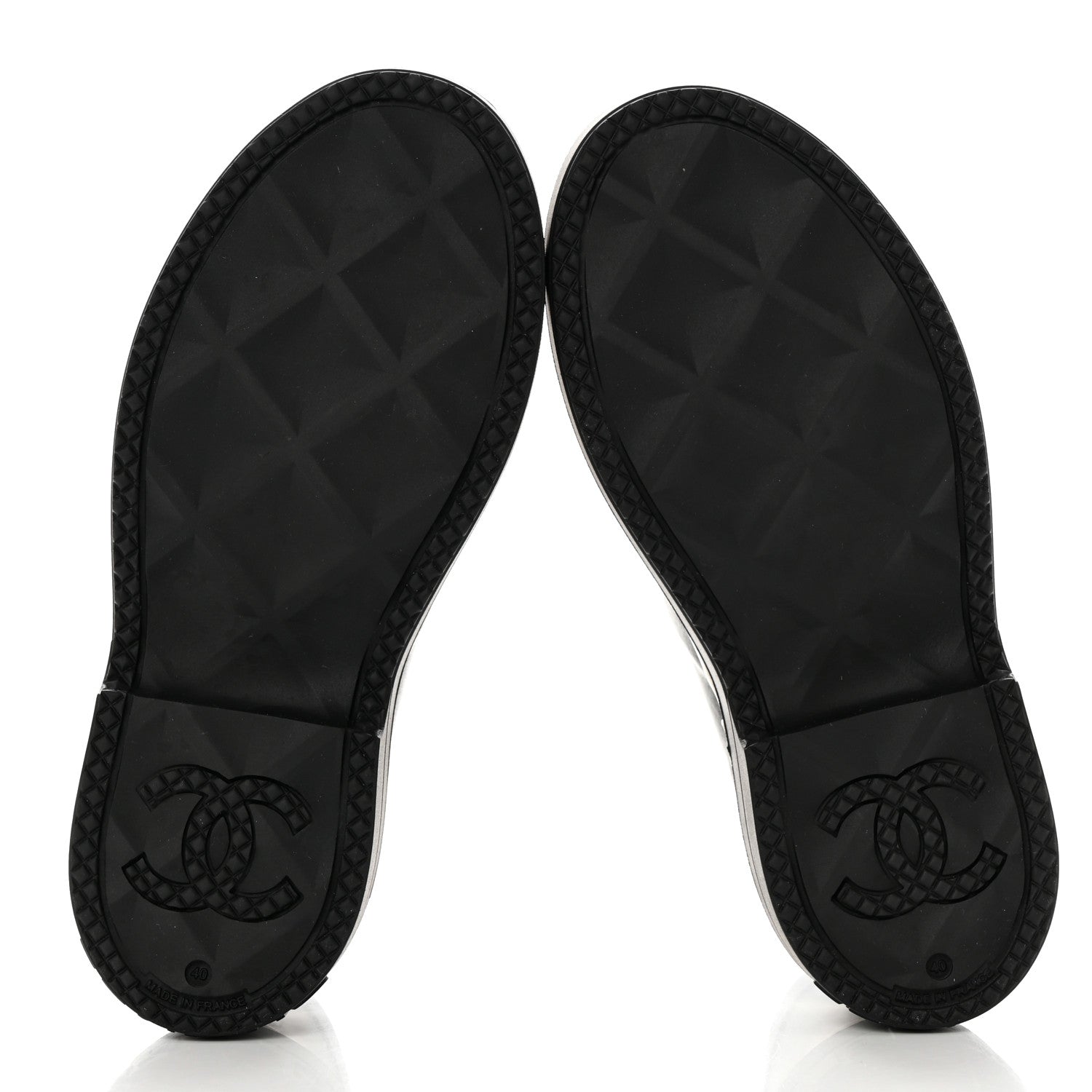 Chanel Caoutchouk CC Short Boots 40 Black 5 of 9