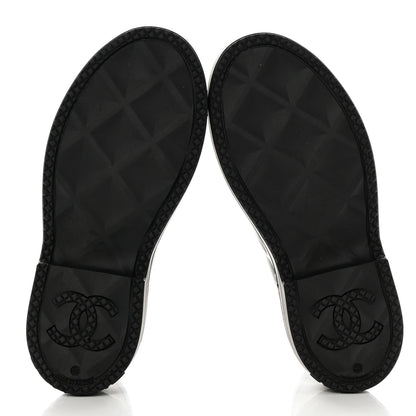 Chanel Caoutchouk CC Short Boots 40 Black 5 of 9