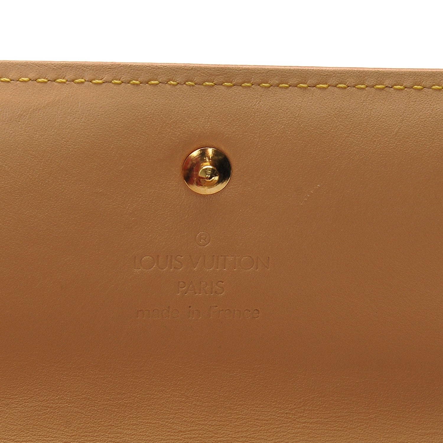 Louis Vuitton Monogram Cherry Blossom Porte Tresor International Wallet Brown 6 of 6