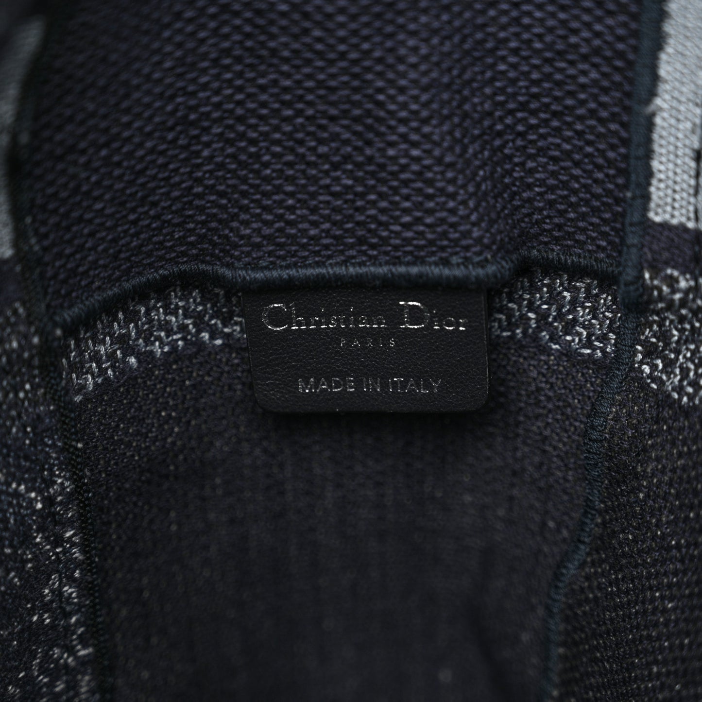 Canvas Embroidered Tie Dye Diorcamp Messenger Blue Multicolor