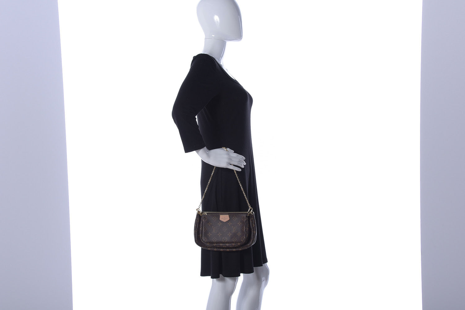 Louis Vuitton Monogram Multi Pochette Accessories Kaki 3 of 17