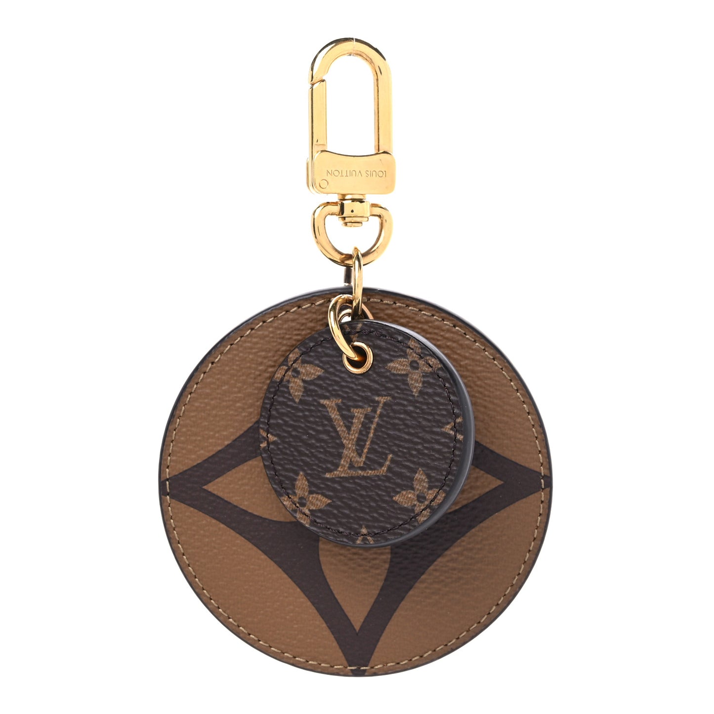 Monogram Reverse Key Holder Bag Charm