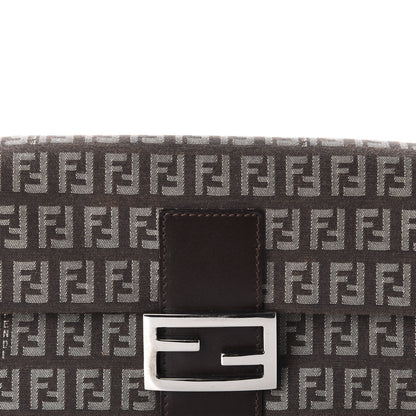 Fendi Zucchino Vitello Baguette Testa di Moro Beige 9 of 9