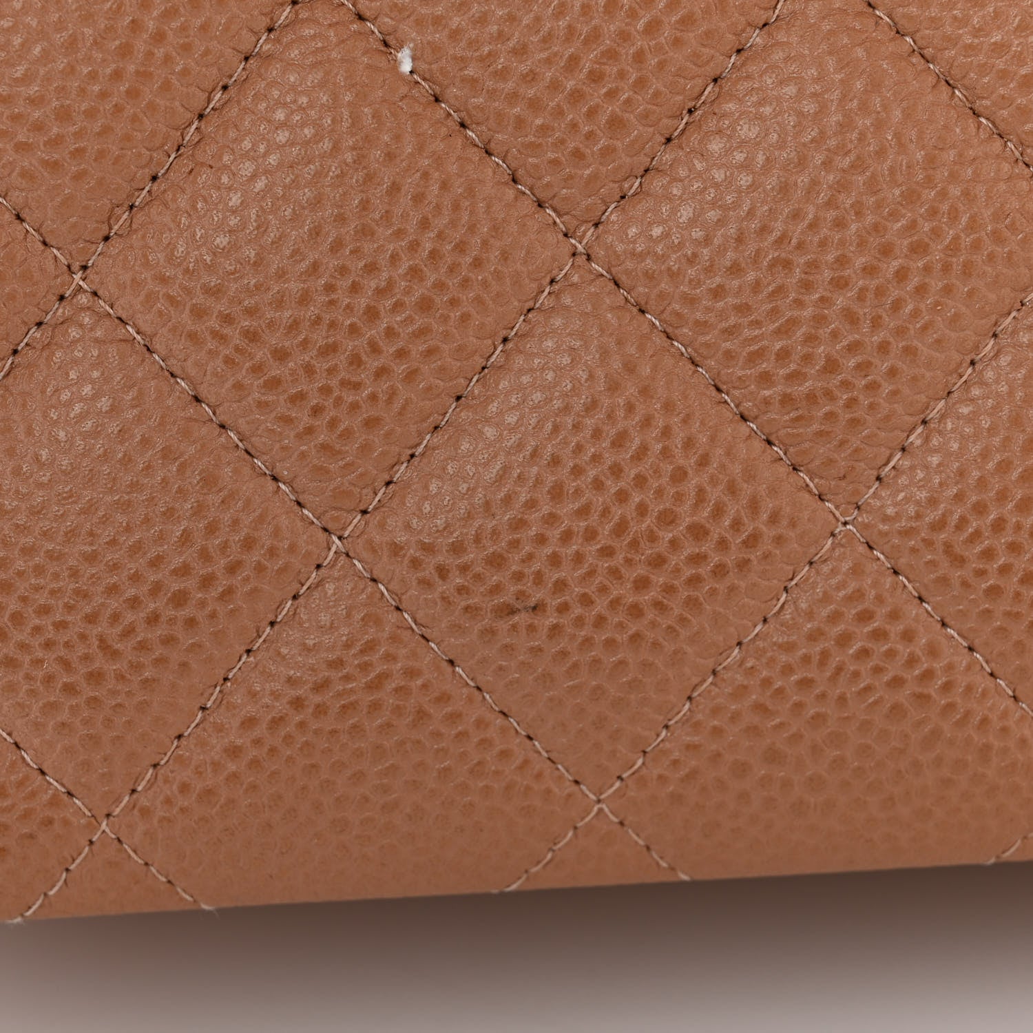 Chanel Caviar Quilted Jumbo Double Flap Beige 19 of 20