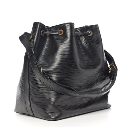 Louis Vuitton Epi Petit Noe Black 2 of 11