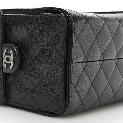 Chanel Caviar Quilted Small Chanel 25 Handbag Black 9 of 11