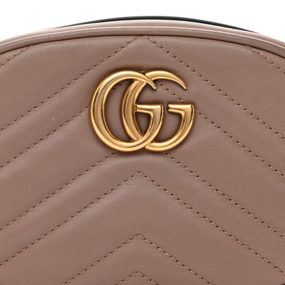 Gucci Calfskin Matelasse GG Marmont Belt Bag 95 38 Porcelain Rose 9 of 17