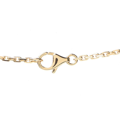 Cartier 18K Yellow Gold Diamond Interlocking LOVE Necklace 4 of 7