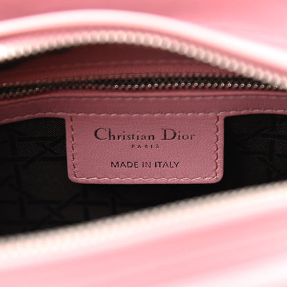 Christian Dior Lambskin Cannage Medium Lady Dior Rose Clair 6 of 10