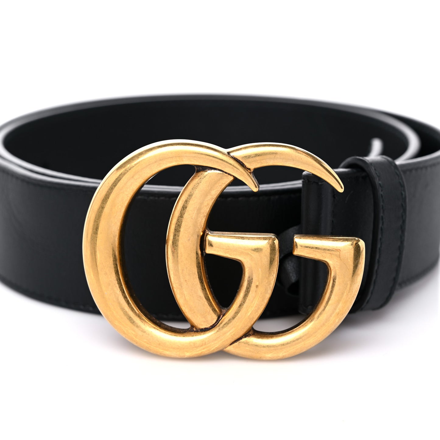 Calfskin Double G 40mm Belt 85 34 Black