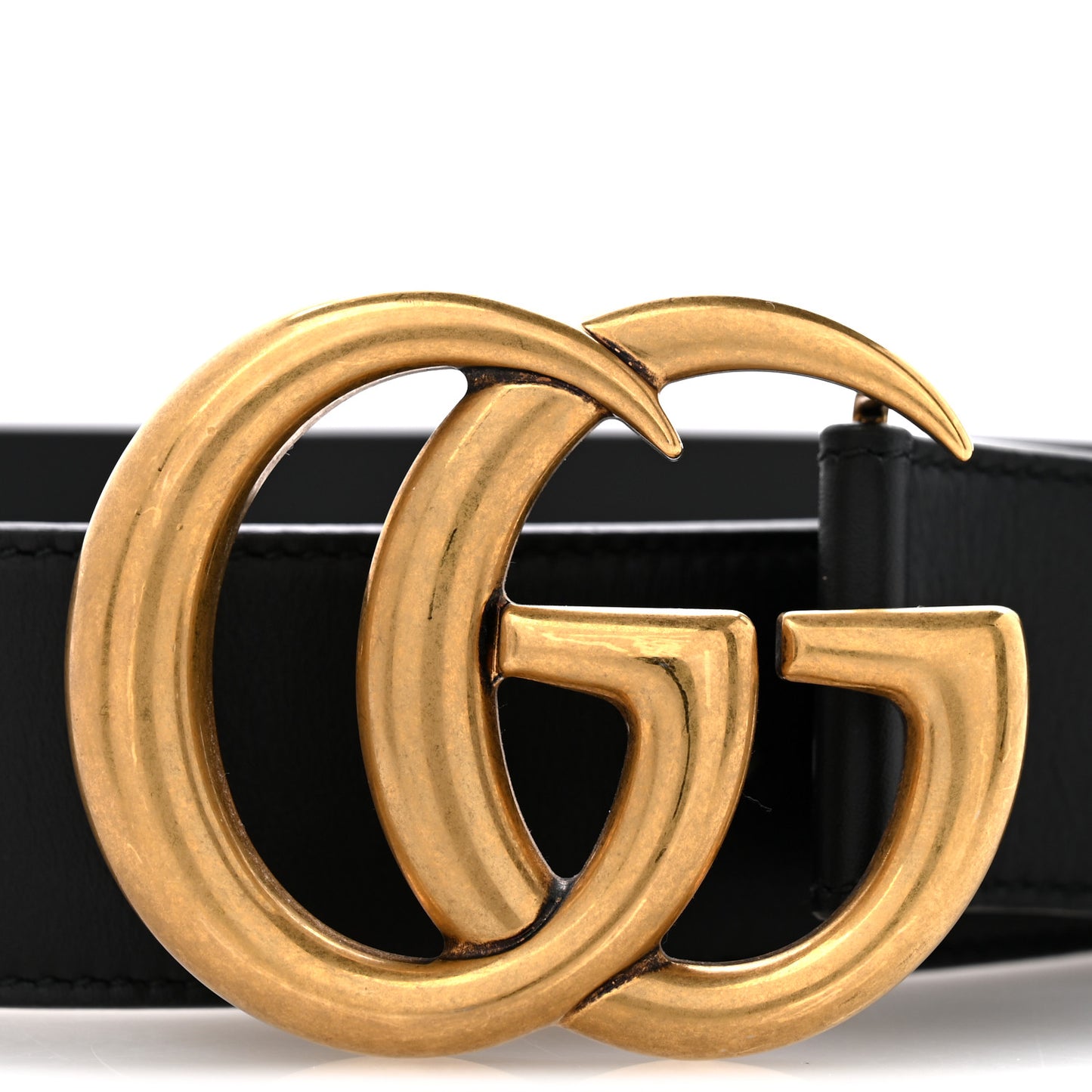 Calfskin Double G 40mm Belt 95 38 Black