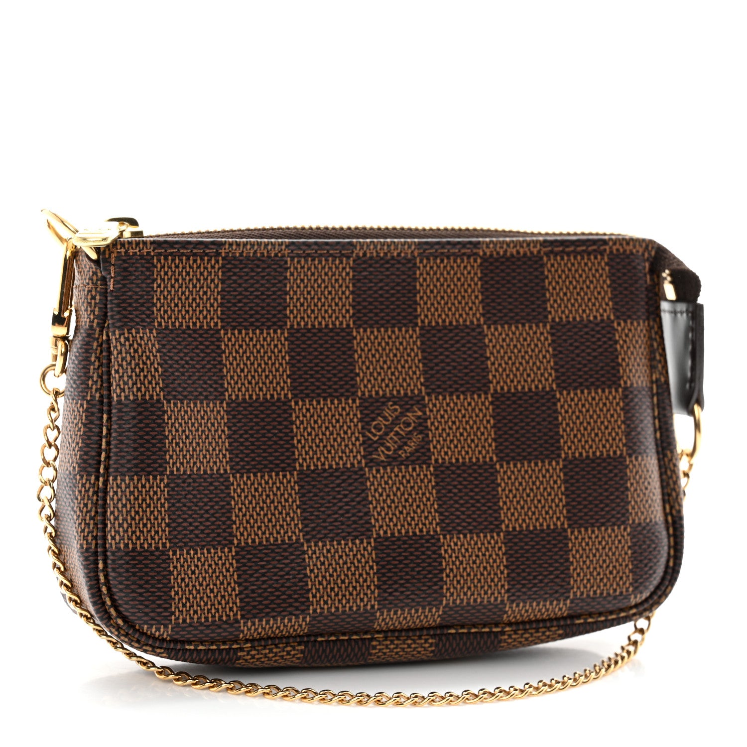 Louis Vuitton Damier Ebene Mini Pochette Accessories 3 of 6
