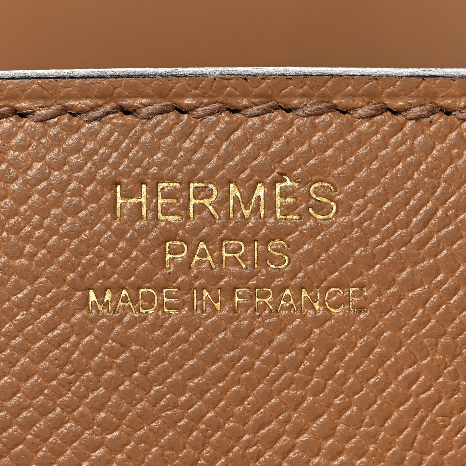 Hermes Madame Calfskin Birkin Sellier 25 Chai 24 of 35