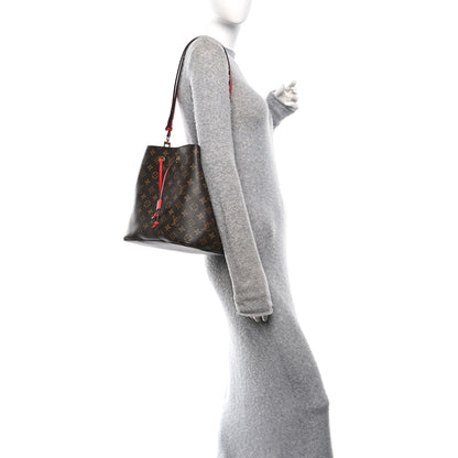 Louis Vuitton Monogram Neonoe MM Coquelicot 2 of 10