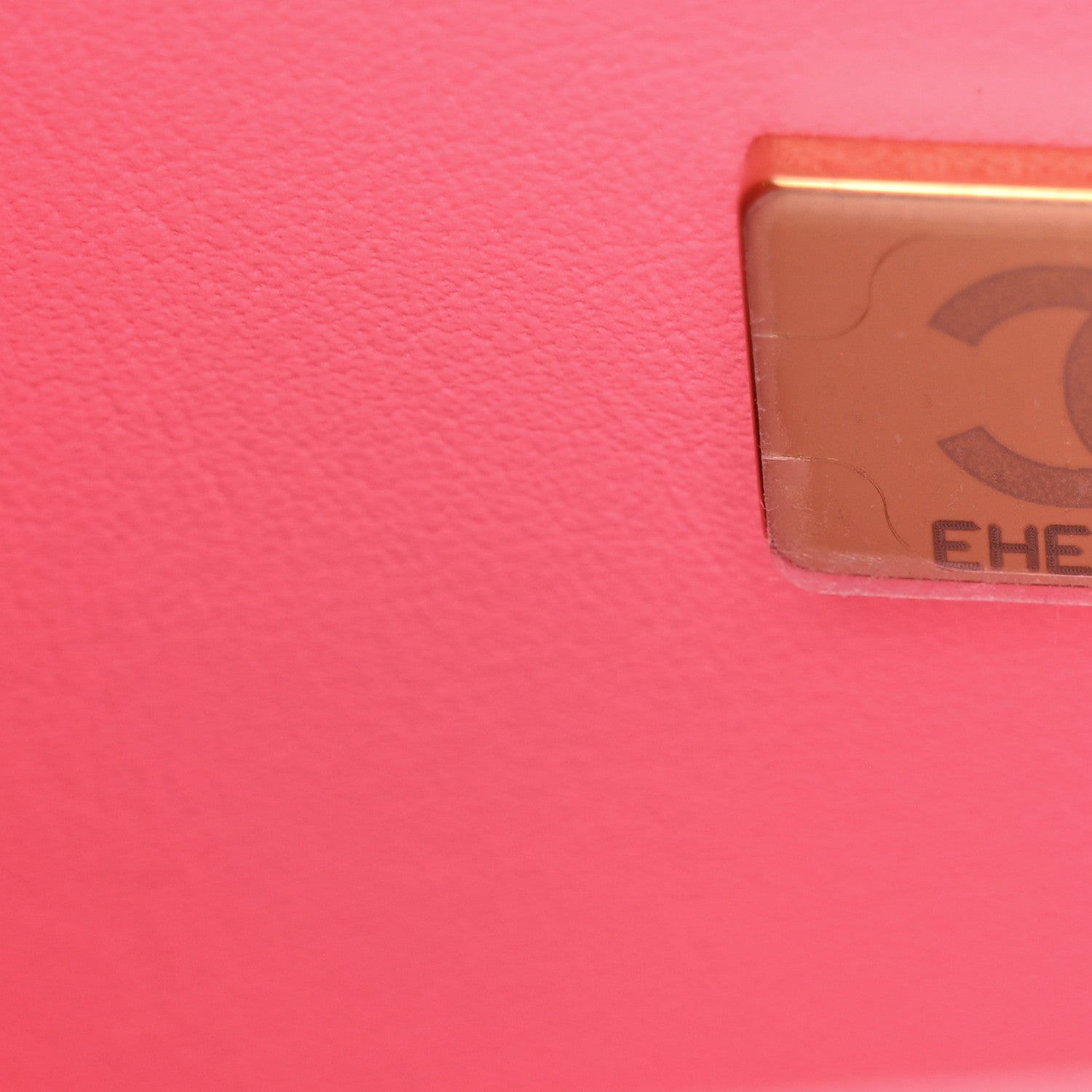 Chanel Lambskin Lacquered Quilted Mini Trendy CC Dual Handle Flap Bag Coral Pink 7 of 11