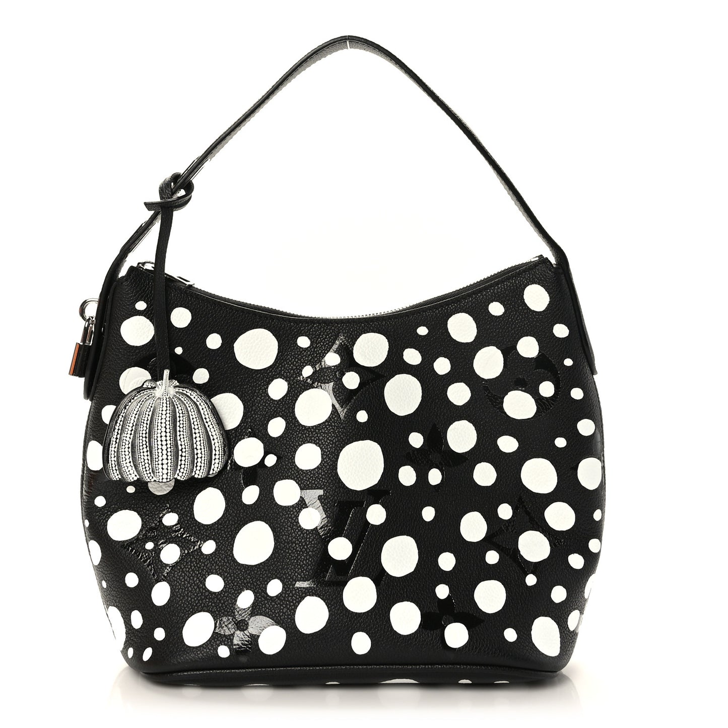LV X YK Empreinte Marshmallow Hobo PM Black White