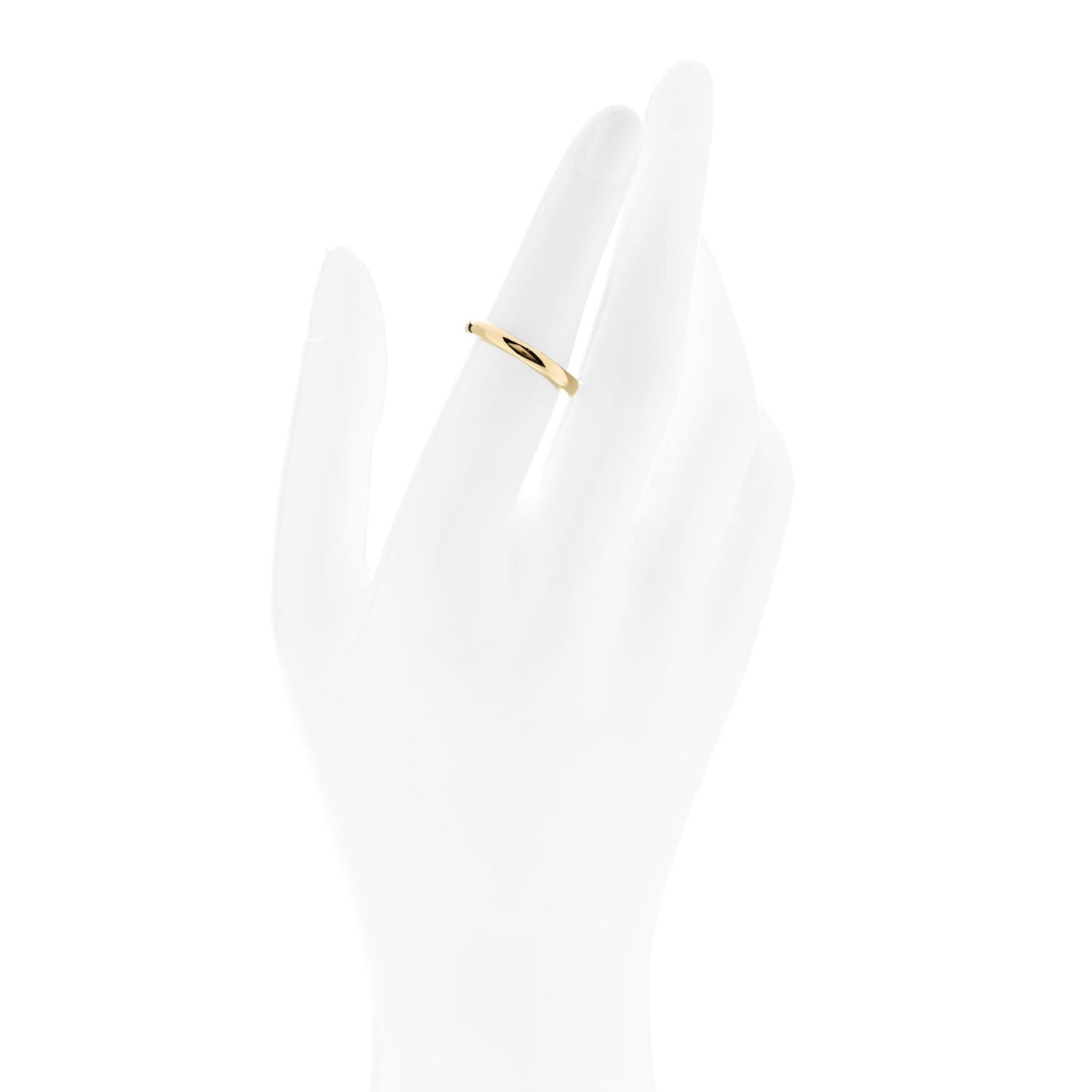 18K Yellow Gold Elsa Peretti Stacking Band Ring 52 6